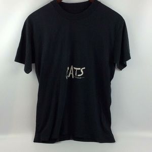 Vintage CATS the musical shirt vintage 1981